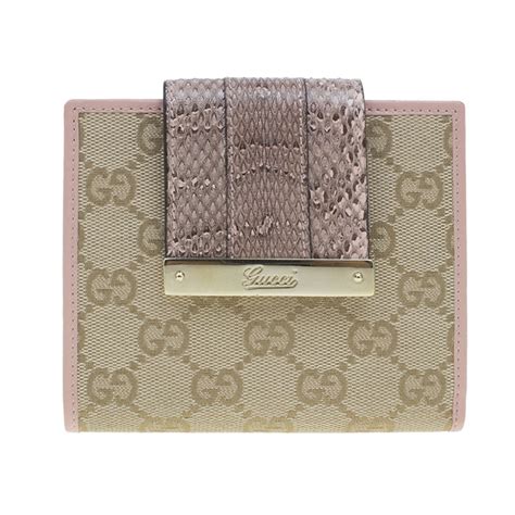 gucci mens python wallet|Gucci guccissima wallet.